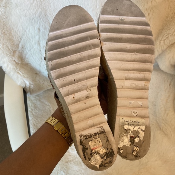 Marc Fisher Robbyn Espadrille Wedge Sandal | Women's Size 9M - Picture 4 of 5